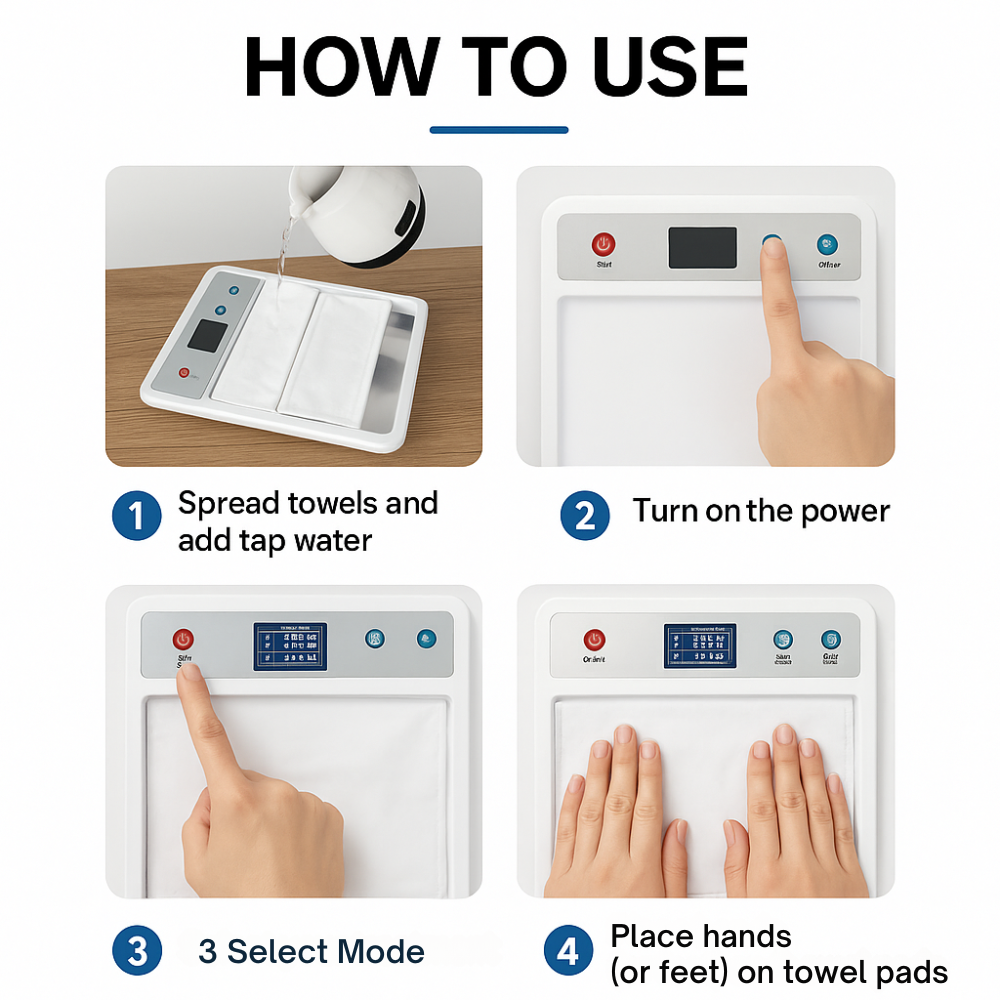 Iontophoresis Machine (Hands+Feet)