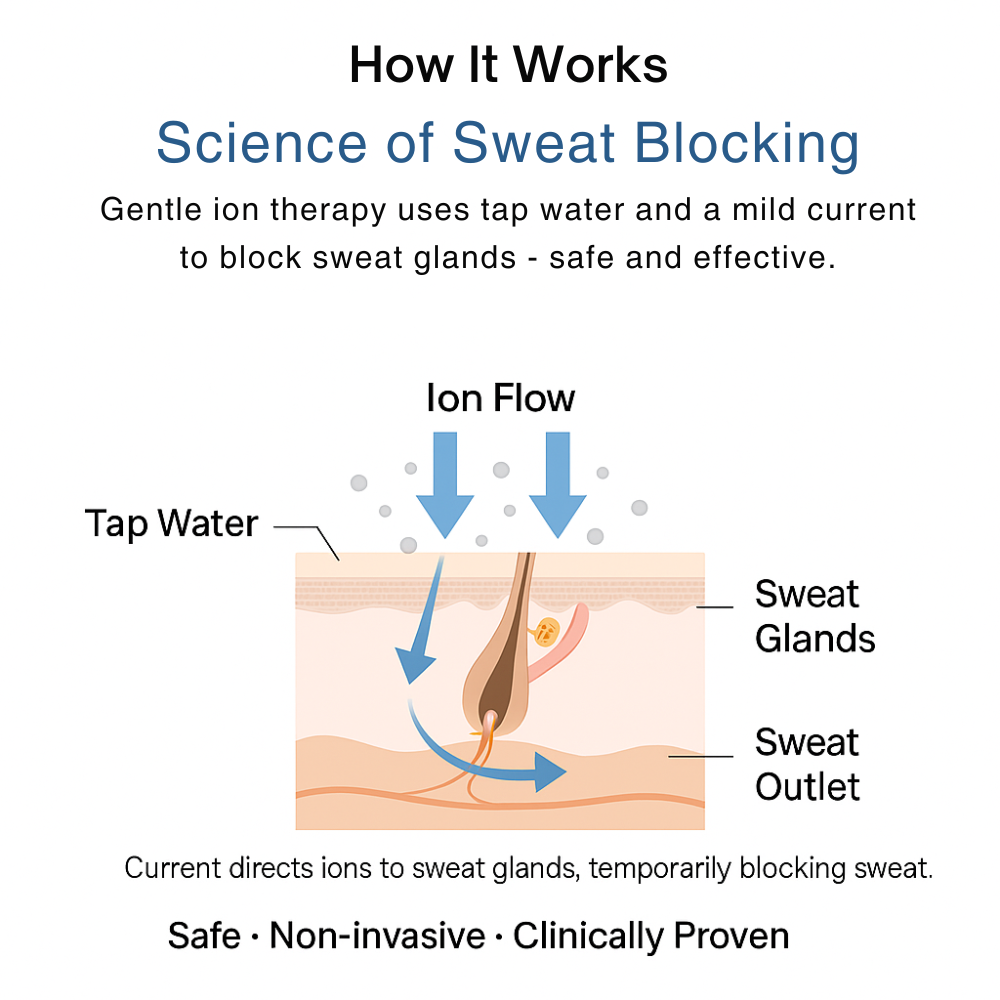 Iontophoresis Machine (Hands+Feet)
